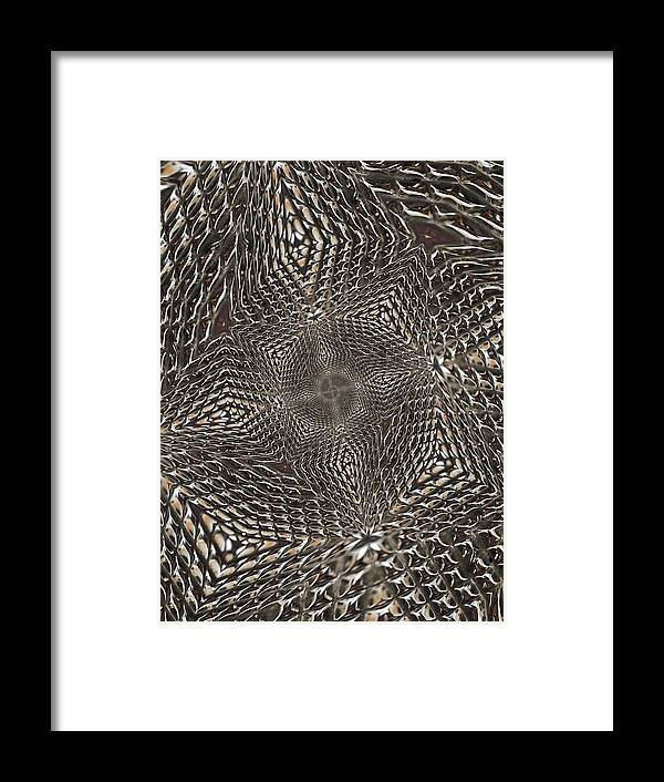 Twisted Steel - Framed Print