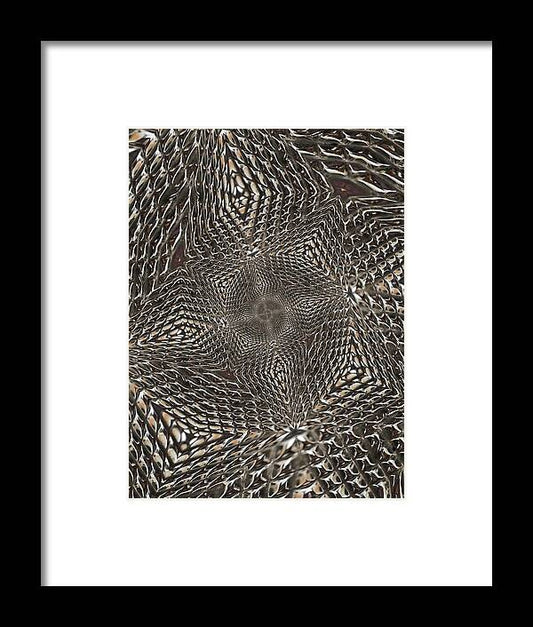 Twisted Steel - Framed Print