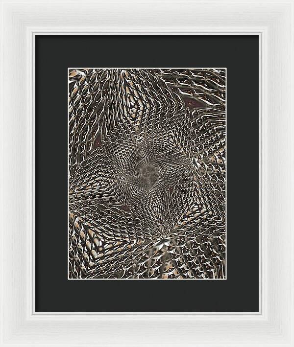 Twisted Steel - Framed Print
