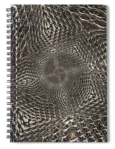 Twisted Steel - Spiral Notebook