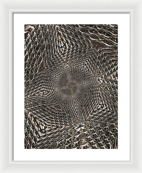 Twisted Steel - Framed Print