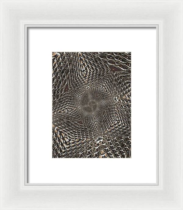 Twisted Steel - Framed Print