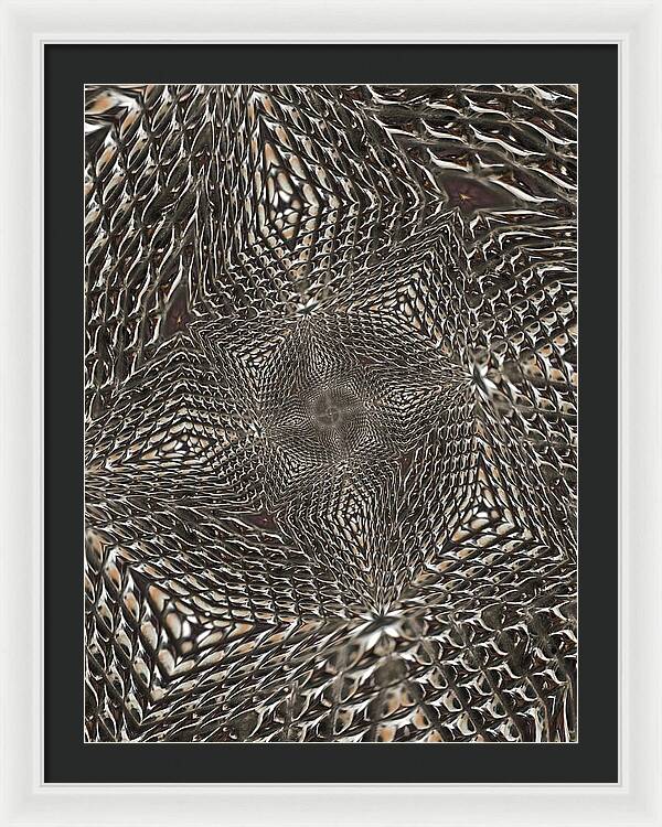 Twisted Steel - Framed Print