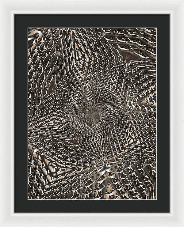 Twisted Steel - Framed Print