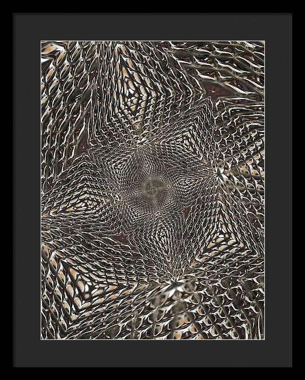 Twisted Steel - Framed Print