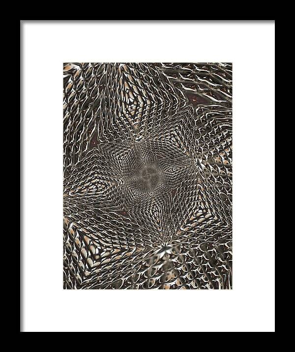 Twisted Steel - Framed Print
