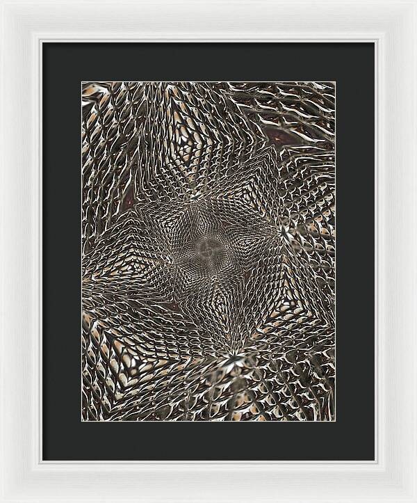 Twisted Steel - Framed Print