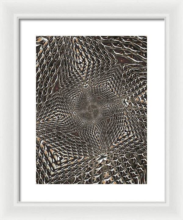Twisted Steel - Framed Print