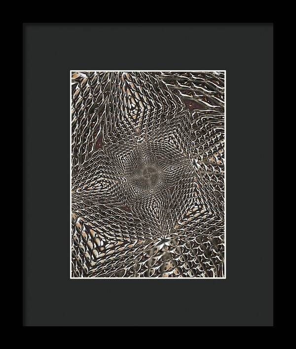 Twisted Steel - Framed Print