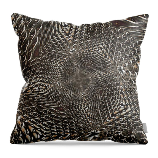 Twisted Steel - Throw Pillow