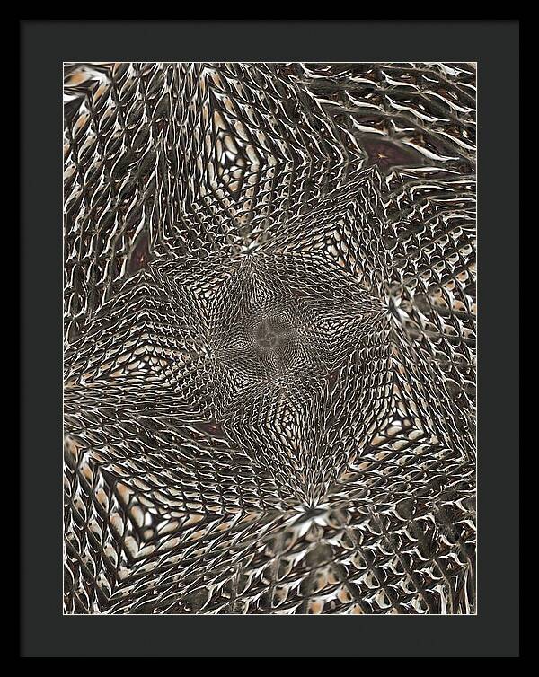 Twisted Steel - Framed Print