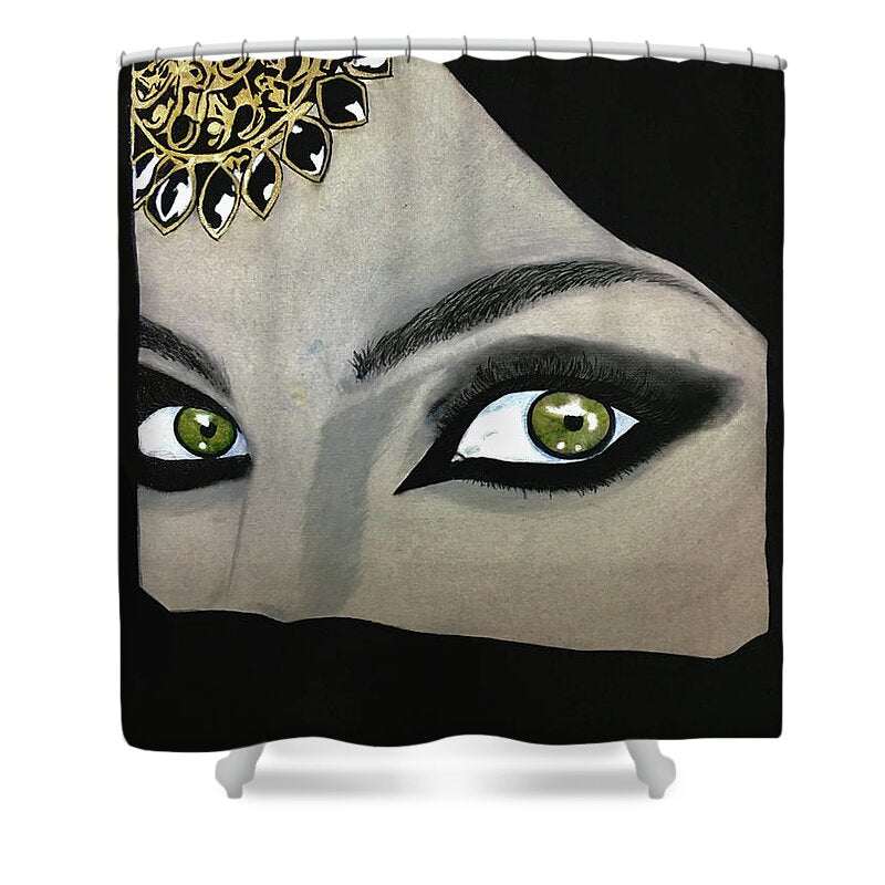 Veiled Woman - Shower Curtain