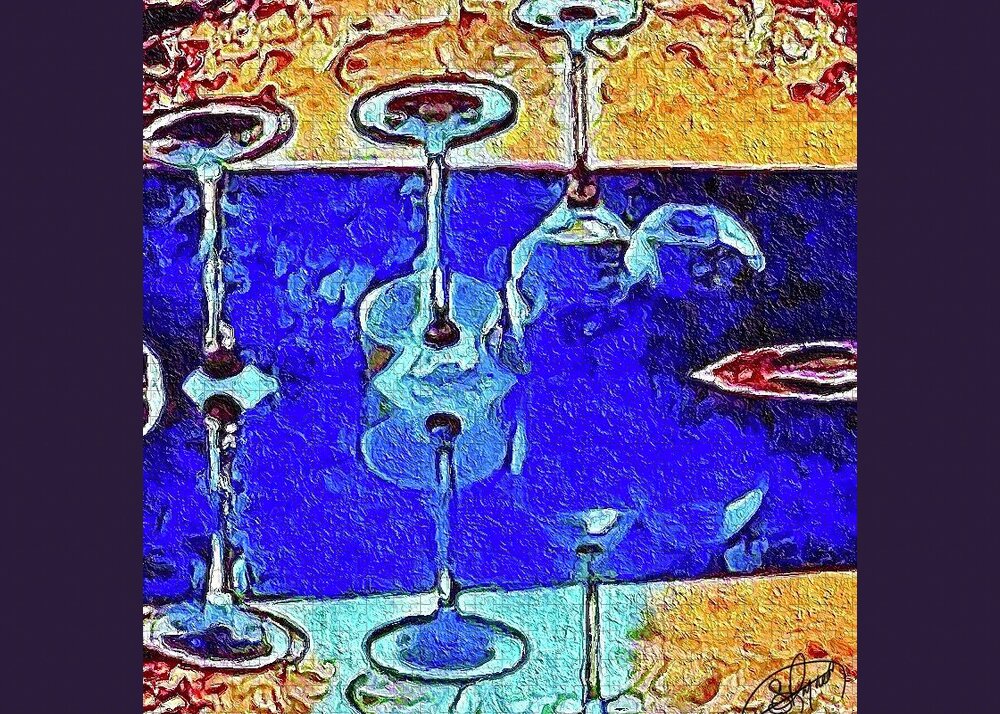 Wine Glass Art - Puzzle