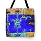 Wine Glass Art - Tote Bag