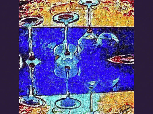 Wine Glass Art - Puzzle