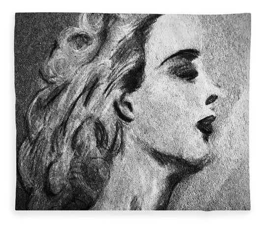 Woman Longing - Blanket