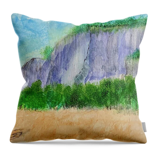 Yosemite - Throw Pillow