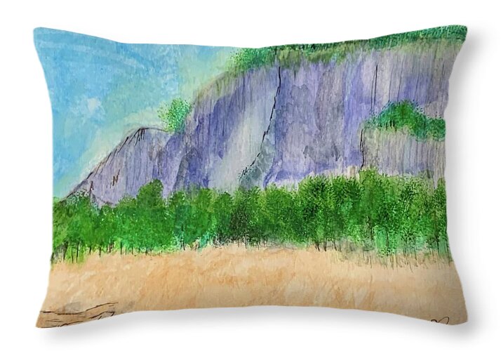 Yosemite - Throw Pillow