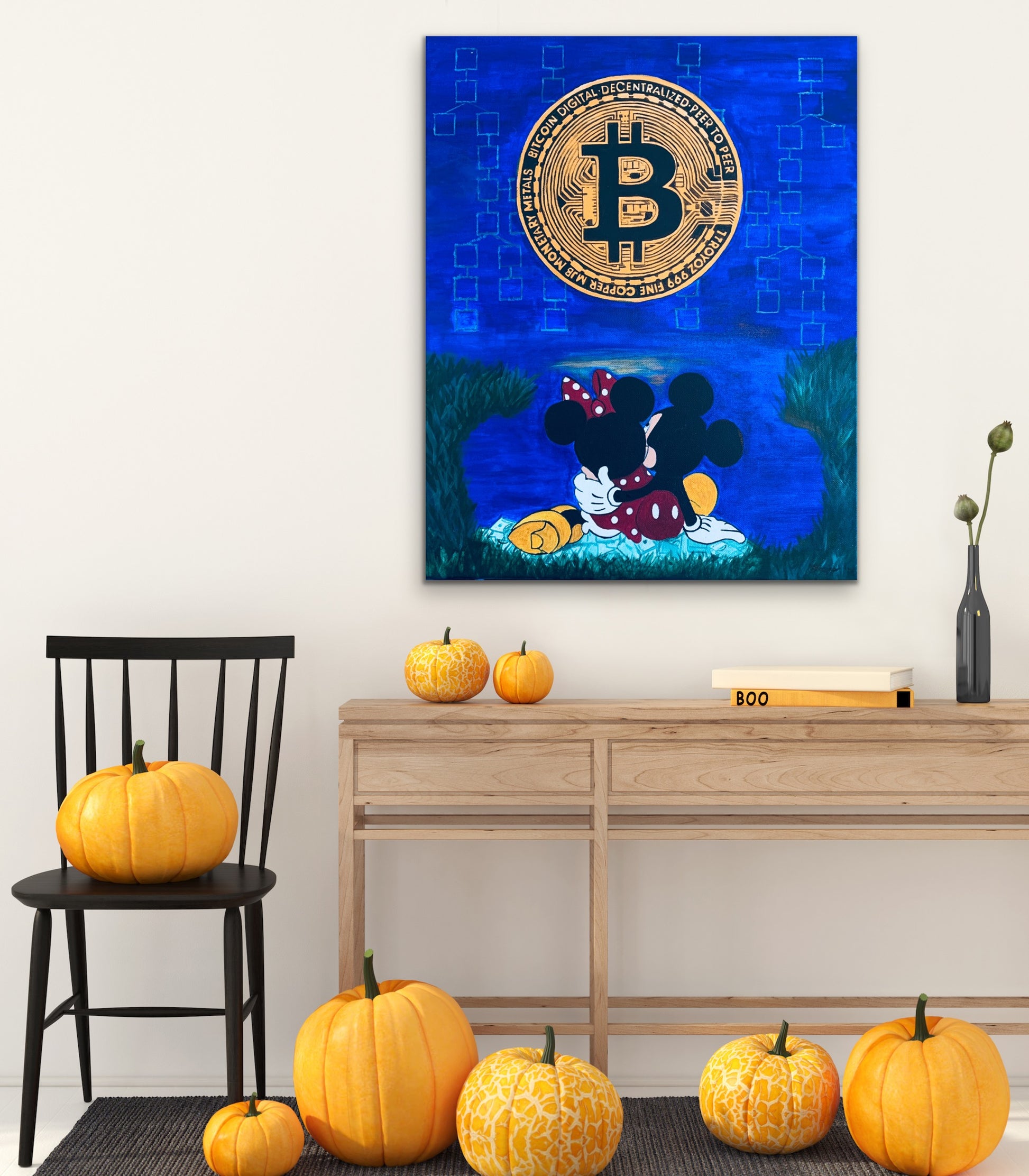 Under a Bitcoin Moon.