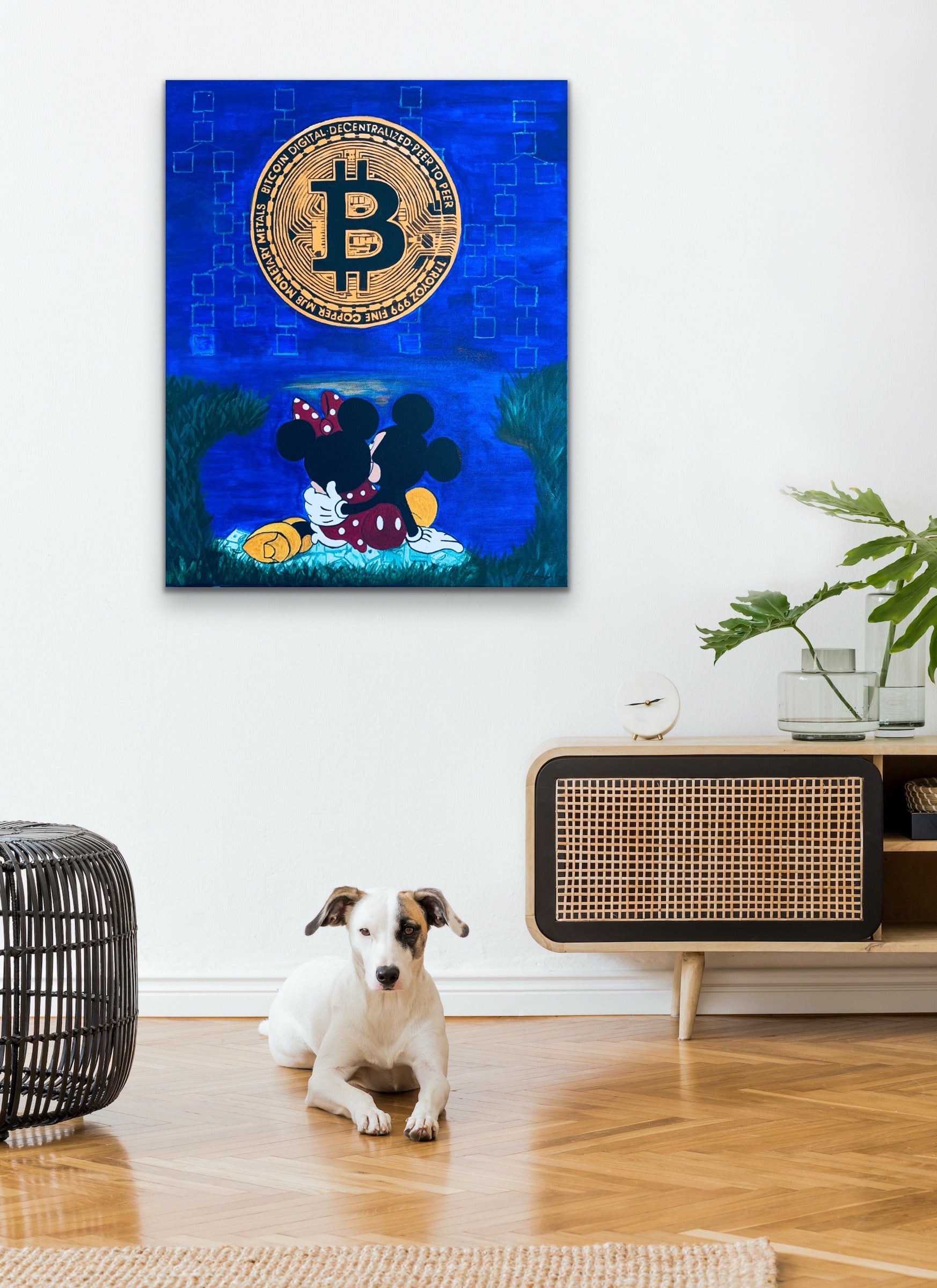 Under a Bitcoin Moon.
