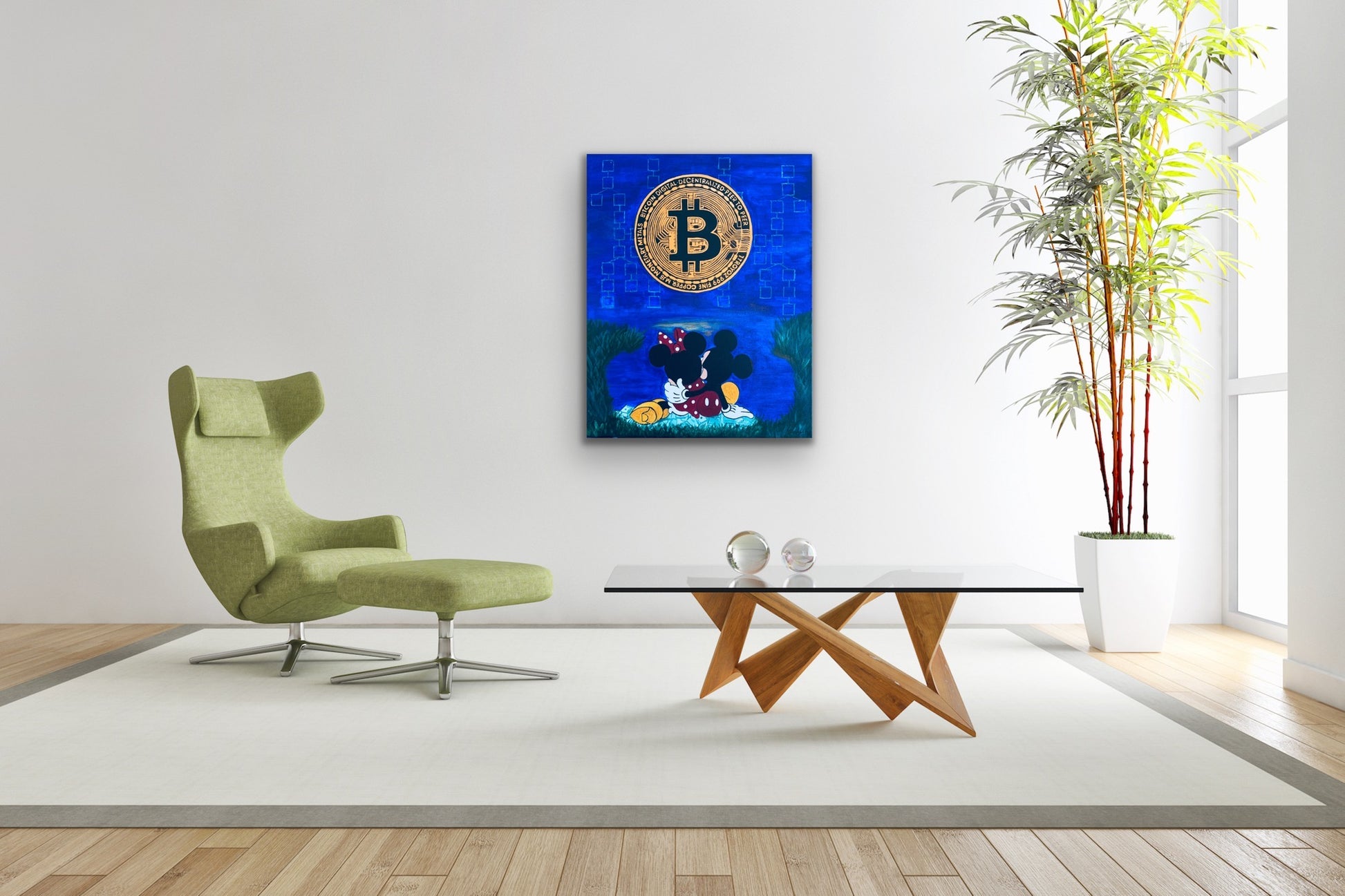 Under a Bitcoin Moon.