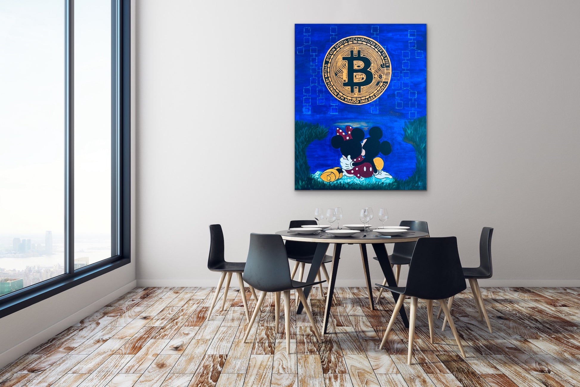 Under a Bitcoin Moon.