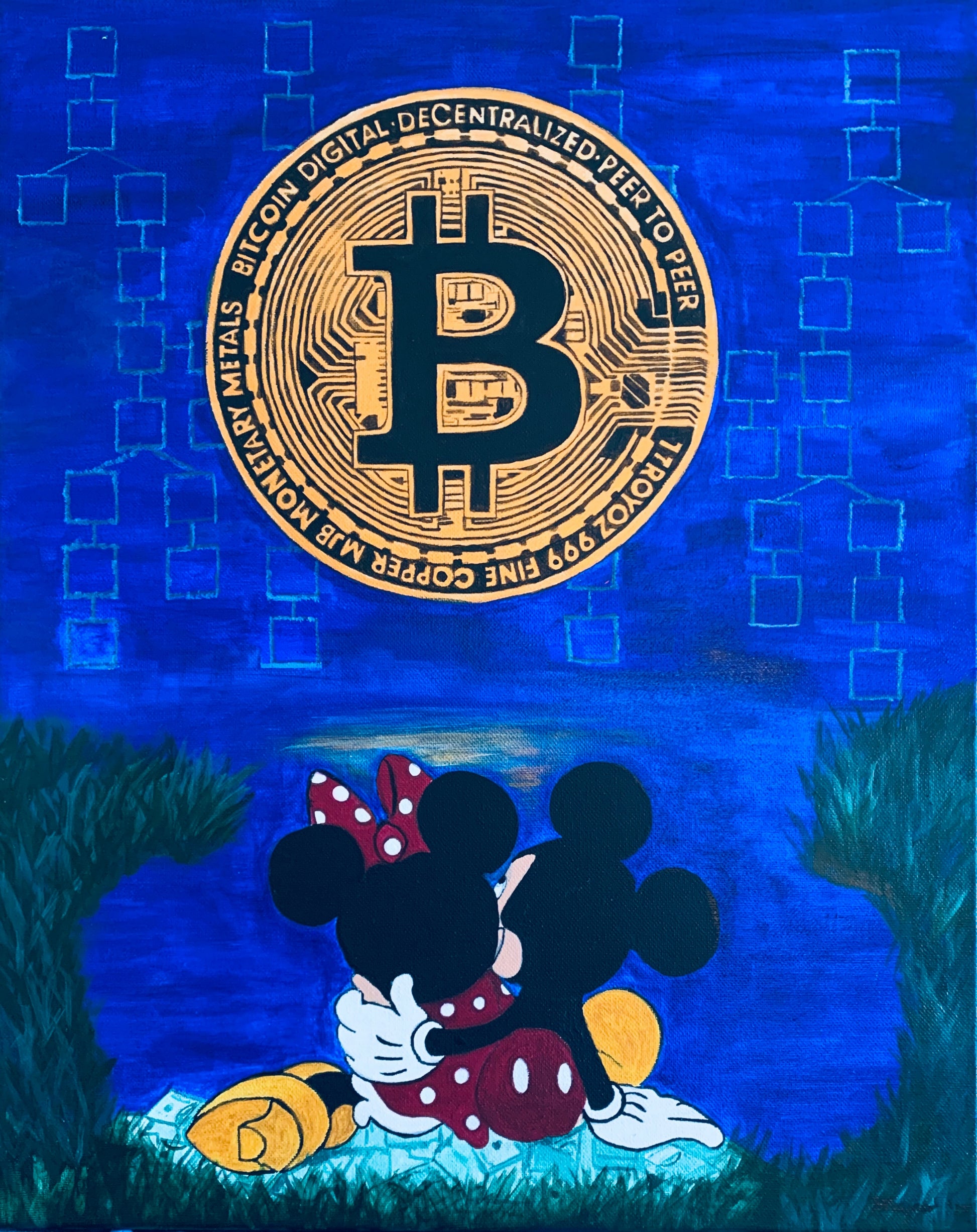 Under a Bitcoin Moon.