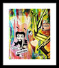 Betty Loves Gaultier - Framed Print