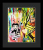 Betty Loves Gaultier - Framed Print