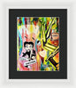 Betty Loves Gaultier - Framed Print