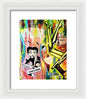 Betty Loves Gaultier - Framed Print