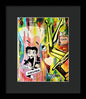 Betty Loves Gaultier - Framed Print
