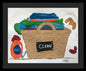 Clean Laundry - Framed Print