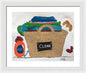 Clean Laundry - Framed Print