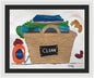Clean Laundry - Framed Print