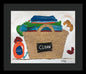 Clean Laundry - Framed Print