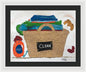 Clean Laundry - Framed Print