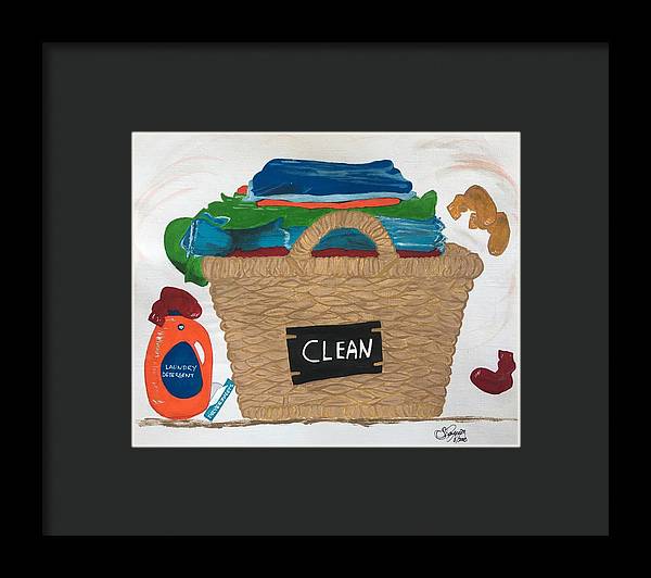 Clean Laundry - Framed Print