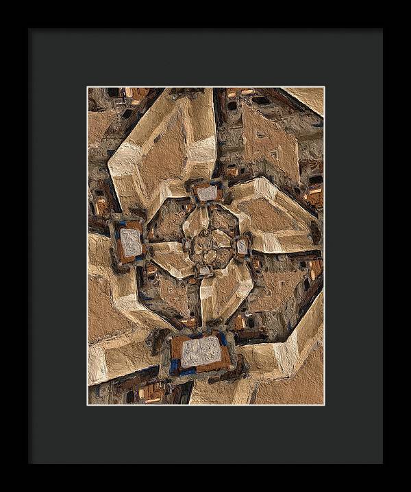 Geo Dunes - Framed Print