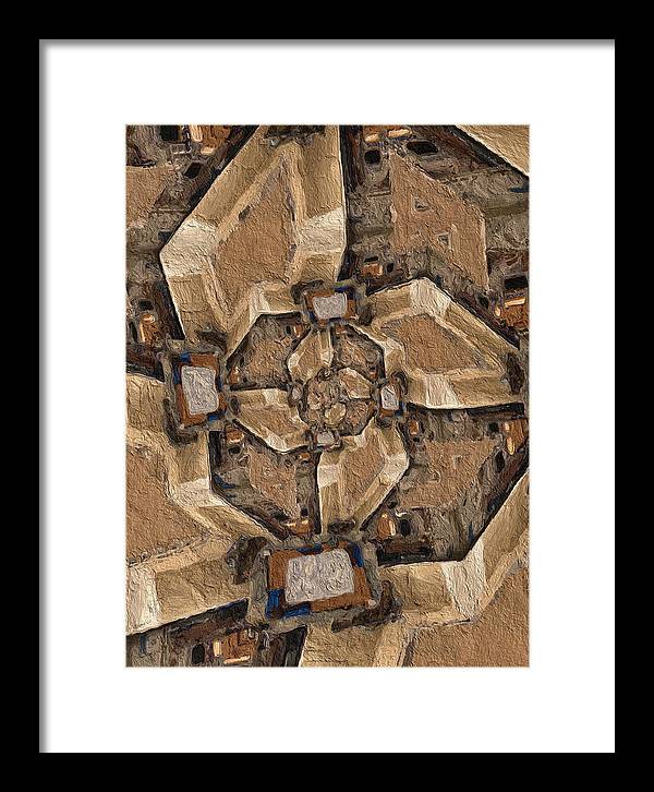 Geo Dunes - Framed Print