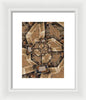 Geo Dunes - Framed Print