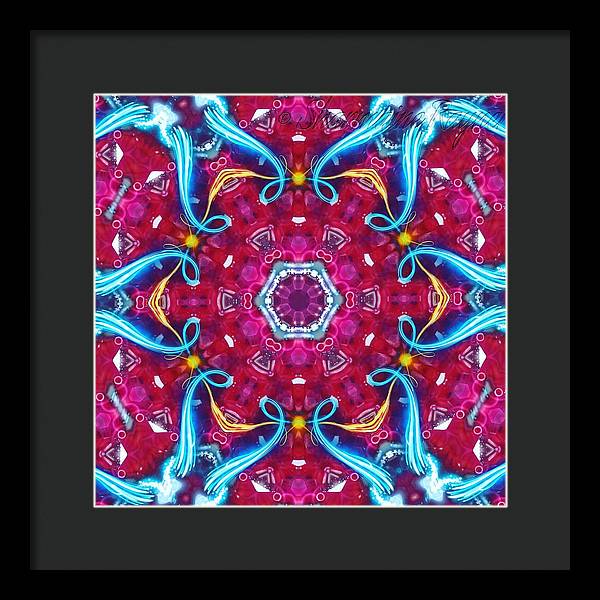 In The Zone - Framed Art Print