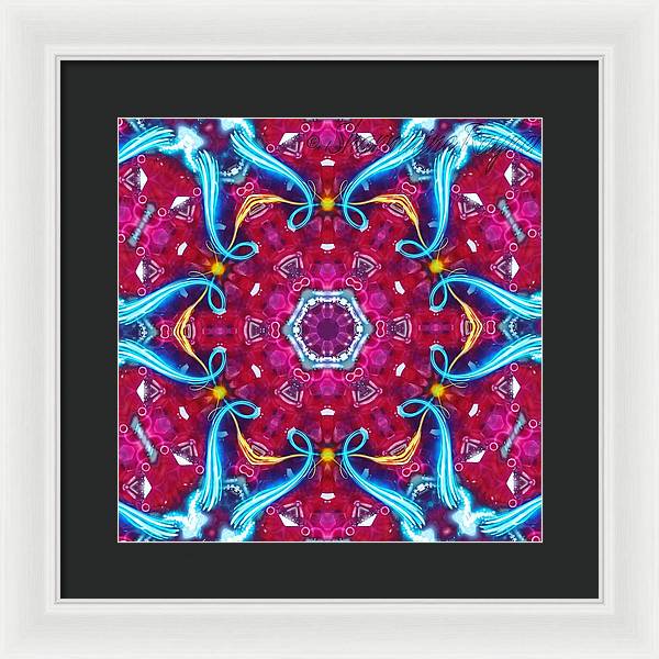 In The Zone - Framed Art Print