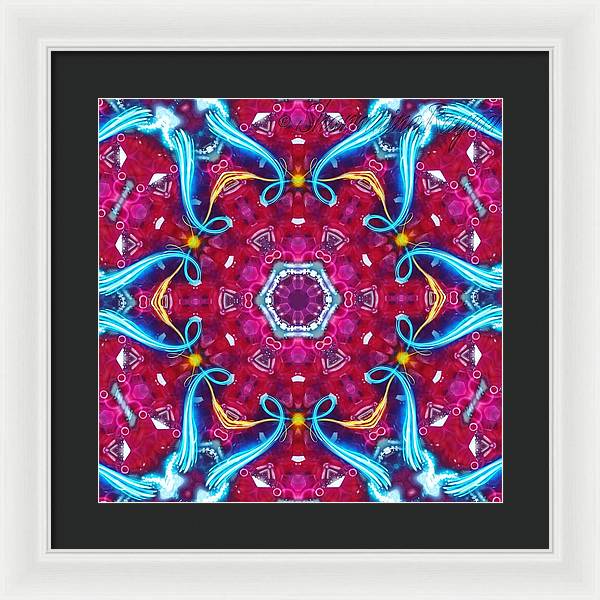 In The Zone - Framed Art Print