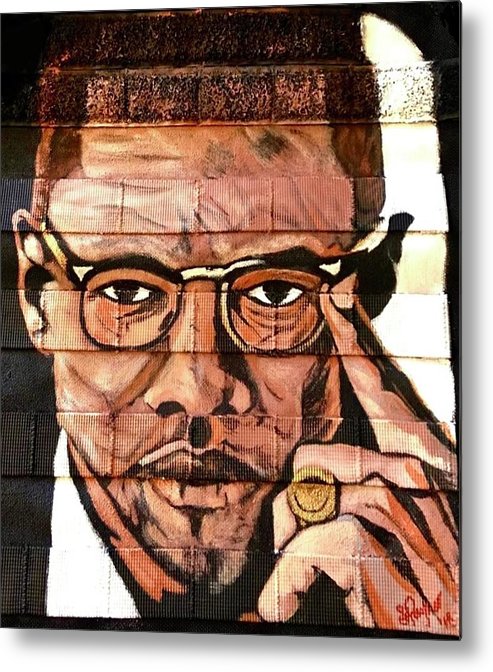 Malcolm X - Metal Print