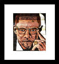 Malcolm X - Framed Print