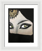 Veiled Woman - Framed Print