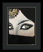 Veiled Woman - Framed Print