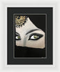 Veiled Woman - Framed Print
