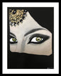 Veiled Woman - Framed Print